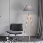Ideal Lux TRIDENTE PT1 GRIGIO Торшер