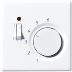 JUNG LS 990 бежевый Термостат комнатный, 10(4)А, ~ 24v, 50/60 Hz (TRLS241)