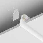 Шинопровод встраиваемый Maytoni TRX010-421W Busbar trunkings Gravity