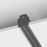 Шинопровод встраиваемый Maytoni TRX010-423B Busbar trunkings Gravity 3м