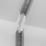 Комплектующие для накладной трековой системы Maytoni TRX010ICL-21W Accessories for tracks Gravity