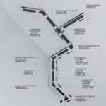Шинопровод встраиваемый Maytoni TRX034-421.12W Busbar trunkings Exility