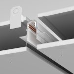 Шинопровод встраиваемый Maytoni TRX034-423W Busbar trunkings Exility