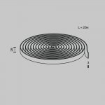 Токопроводящая текстильная лента Maytoni TRX130-1.20GR Conductive textile tape Parity