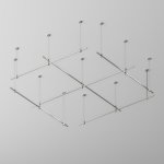 Шинопровод накладной/подвесной Technical TRX154-112PT