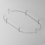 Шинопровод накладной/подвесной Technical TRX154-2SR-D1200-PT