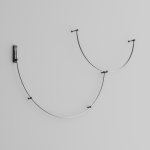 Шинопровод накладной/подвесной Maytoni TRX154-2SR-D1800-B Busbar trunkings Flarity