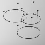 Шинопровод накладной/подвесной Maytoni TRX154-R-D650-B Busbar trunkings Flarity