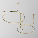 Шинопровод накладной/подвесной Maytoni TRX154-R-D800-BS Busbar trunkings Flarity