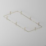 Комплектующие для систем освещения с токоведущими элементами Technical TRX154-RC80-BS