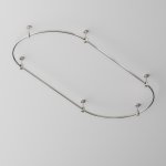 Шинопровод накладной/подвесной Technical TRX154-SR-D800-PT