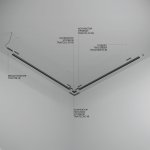 Шинопровод накладной/подвесной Maytoni TRX172-R-111B Busbar trunkings Basity