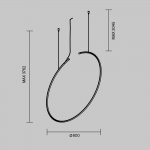 Шинопровод Technical TRX233-RV-D800-B