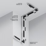 Шинопровод встраиваемый Maytoni TRXM034-422W Busbar trunkings Exility
