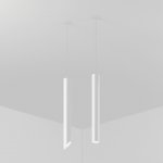 Светильник TUBE подвесной D50 Н400 Е14-1шт. Estetta TUBE-40--WH-NW