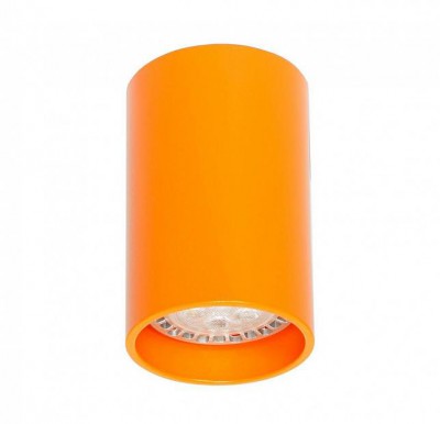Светильник накладной Tubo8 SQ P1 17, металл оранжевый, H95мм/L80мм, 1 x GU10 MR16/50w