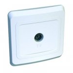 Lexel Этюд розетка TV, оконечная 0,7 ДБ белый (скр.устан.) (TVA-002b)