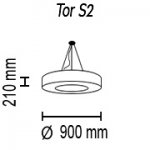 Подвесной светильник Tor S2 01 03g