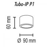 Топдекор Tubo IP P1 12 Потолочный светильник 