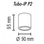 Топдекор Tubo IP P2 12 Потолочный светильник 
