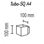Настенный светильник Tubo10 SQ A4 10