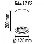 Потолочный светильник Tubo12 P2 12