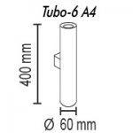 Настенный светильник Tubo6 A4 12