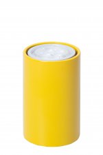 Светильник накладной Tubo6 P1 16, металл желтый, H95мм/D60мм, 1 x GU10