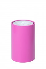 Светильник накладной Tubo6 P1 28, металл розовый, H95мм/D60мм, 1 x GU10