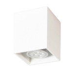 Светильник накладной Tubo6 SQ P1 10, металл белый, H95мм/60*60мм, 1 x GU10 MR16/50W