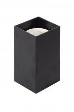 Светильник накладной Tubo6 SQ P1 12, металл черный, H95мм/60*60мм, 1 x GU10 MR16/50W
