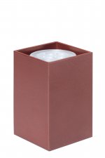 Светильник накладной Tubo6 SQ P1 20, металл медь, H95мм/60*60мм, 1 x GU10 MR16/50W