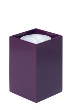 Светильник накладной Tubo6 SQ P1 23, металл пурпурный, H95мм/60*60мм, 1 x GU10 MR16/50W