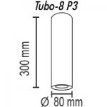 Потолочный светильник Tubo8 P3 12