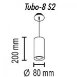 Подвесной светильник Tubo8 S2 12