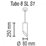 Подвесной светильник Tubo8 SL S1 17