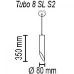 Подвесной светильник Tubo8 SL S2 09