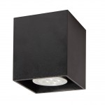 Светильник накладной Tubo8 SQ P1 12, металл черный, H95мм/L80мм, 1 x GU10 MR16/50w