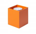 Светильник накладной Tubo8 SQ P1 17, металл оранжевый, H95мм/L80мм, 1 x GU10 MR16/50w