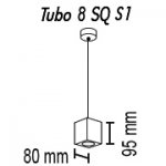 Подвесной светильник Tubo8 SQ S1 12