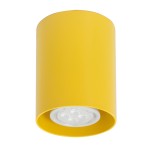 Светильник накладной Tubo8 P1 16, металл желтый,H 95мм D 80мм,GU10 MR16 50w