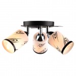 Светильник потолочный Tuluza-CL60E14*3CH металл, стекло E14*60W*3