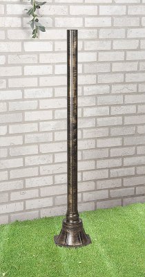 Столб для светильника 1043 120 см черное золото A023552 Elektrostandard Столб для светильника 1043 120 см черное золото A023552 Elektrostandard