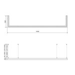 Светильник U-TYPE DesignLed U-Type-5050-1903-65-NW