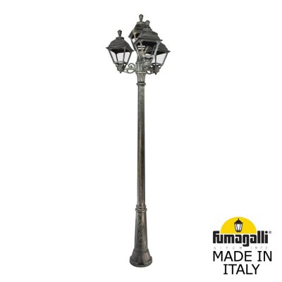 Садово-парковый фонарь FUMAGALLI RICU BISSO/CEFA 3+1 U23.157.S31.BXF1R Садово-парковый фонарь FUMAGALLI RICU BISSO/CEFA 3+1 U23.157.S31.BXF1R