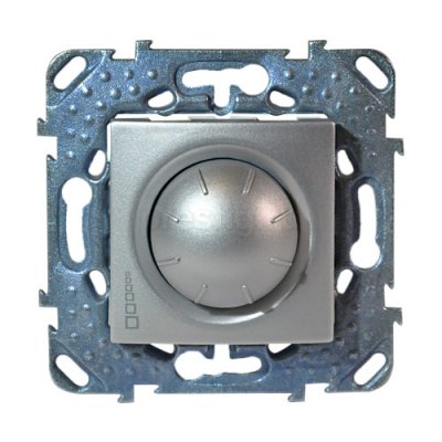 Unica Диммер поворотный ламп накал. U5.553.30Z алюминий