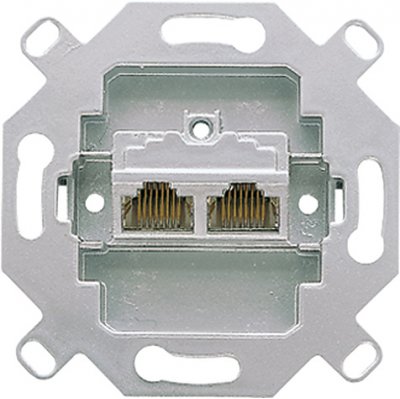 JUNG механизм Розетка компьютерная 2-ая наклонная кат 6 (выходы раздельные) (UAE8-8UPOK6) JUNG механизм Розетка компьютерная 2-ая наклонная кат 6 (выходы раздельные) (UAE8-8UPOK6)