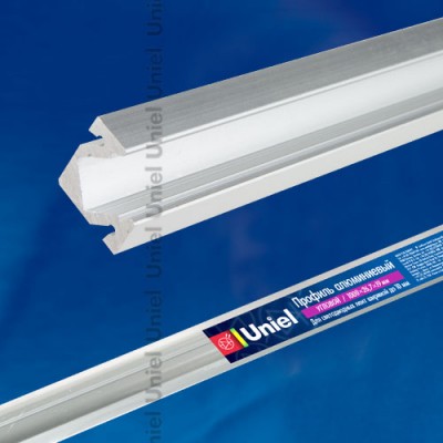 

Угловой профиль для светодиодной ленты UNIEL UFE-A03 SILVER 100 POLYBAG