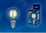Лампа светодиодная Uniel LED-G45-6W/WW/E14/CL PLS02WH