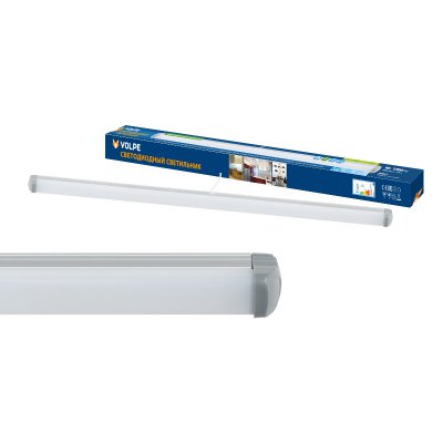 Светильник светодиодный накладной Volpe Светильник светодиодный ULO-Q141 AL60-18W/NW SILVER